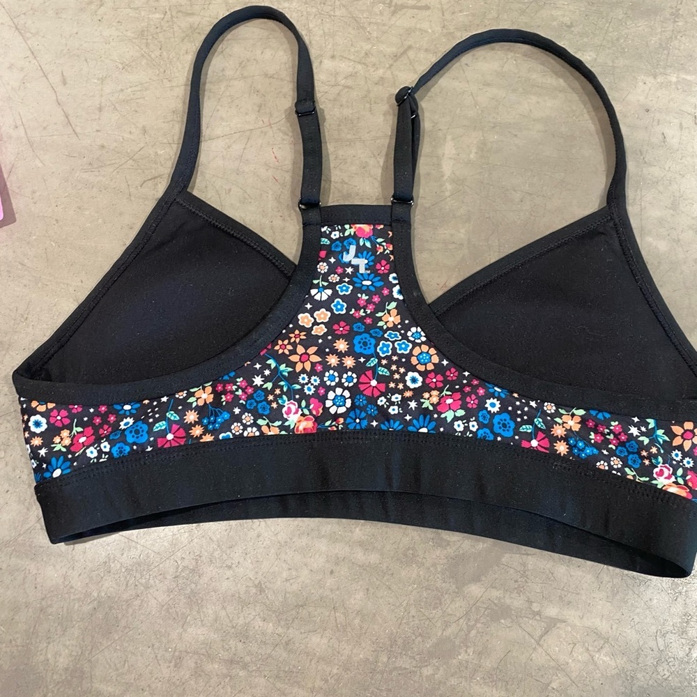 Two sports bras- NWOT( never worn)1 floral print by JOY LAB 🖤1 pink by COLSIE💗 - Picture 9 of 13